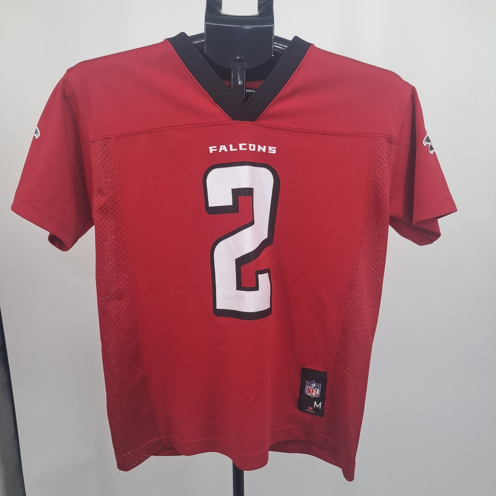 NFL Team Apparel Atlanta Falcons Matt Ryan #2 Youth Jersey Red Football Sporty